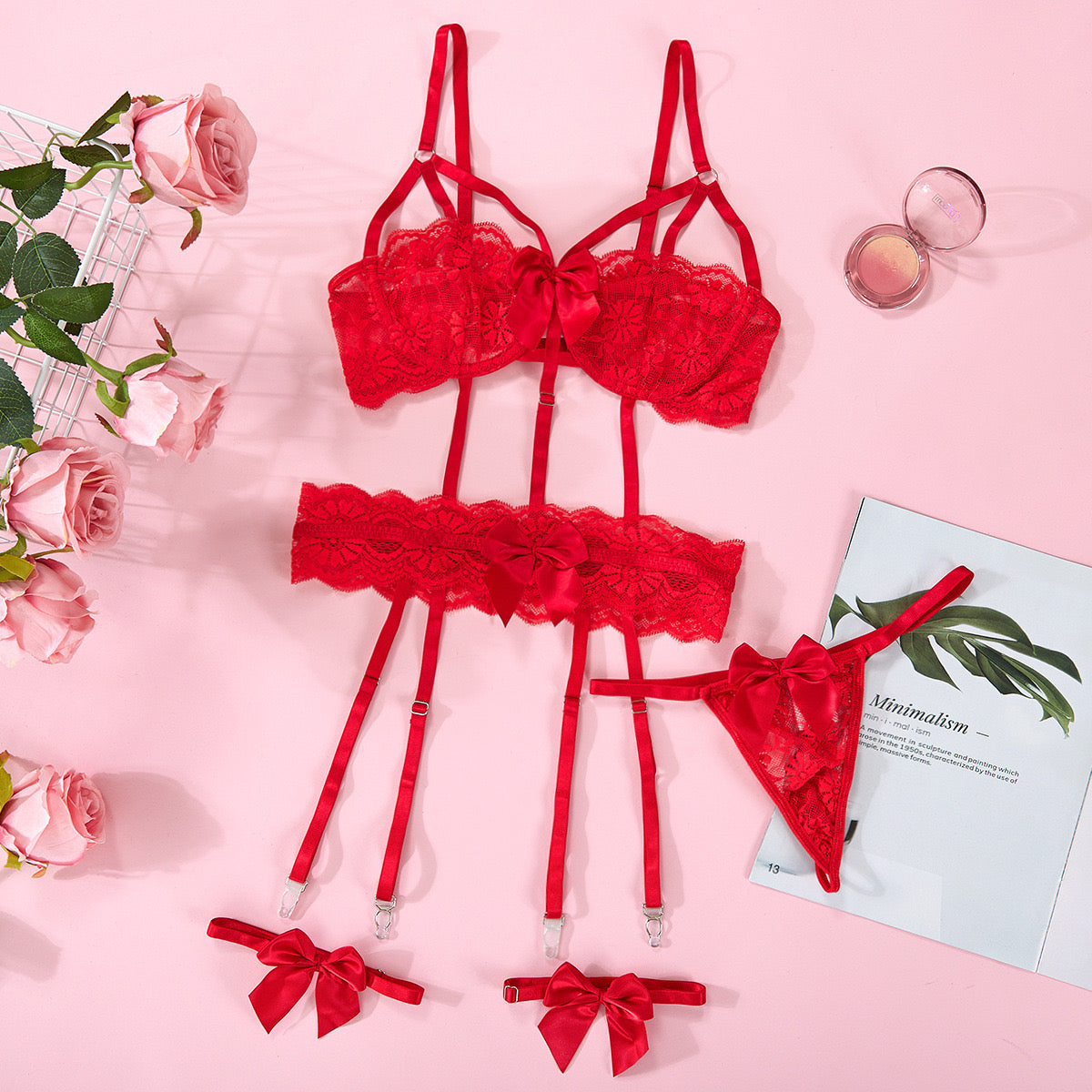 Nadia Lingerie 5 Piece Set