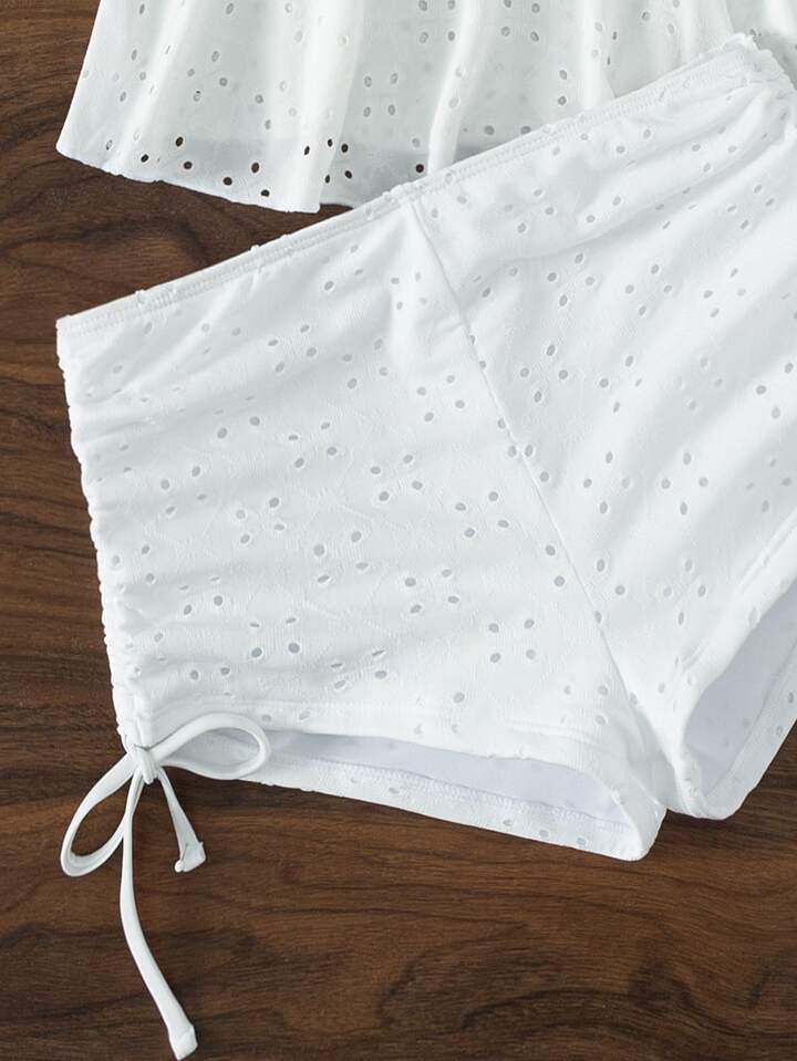 Stella Scallop Swimsuit Set