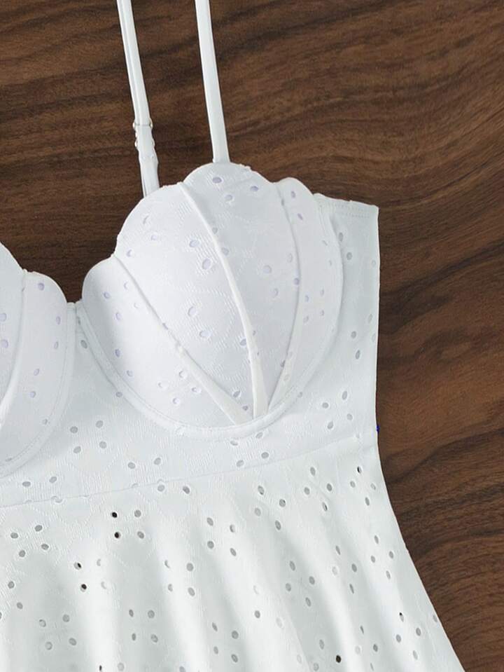 Stella Scallop Swimsuit Set