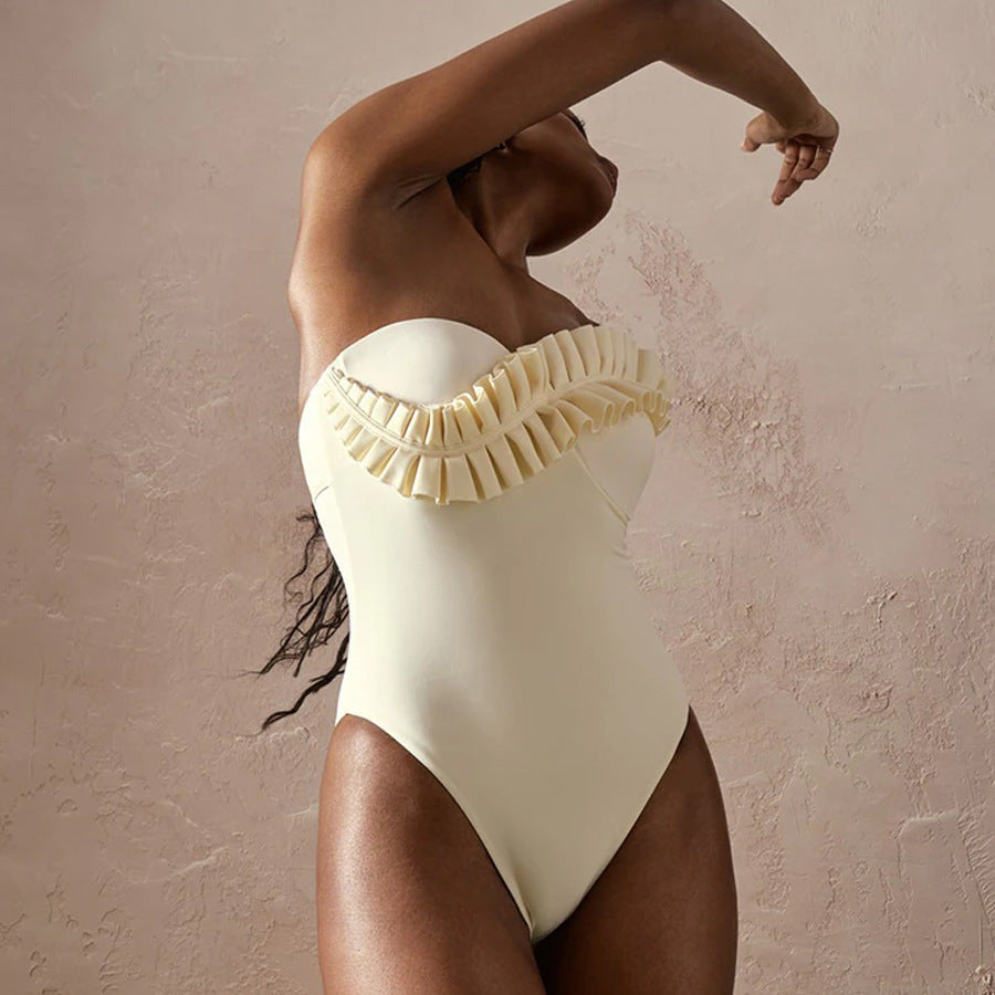 Lethabo One Piece Swimsuit White