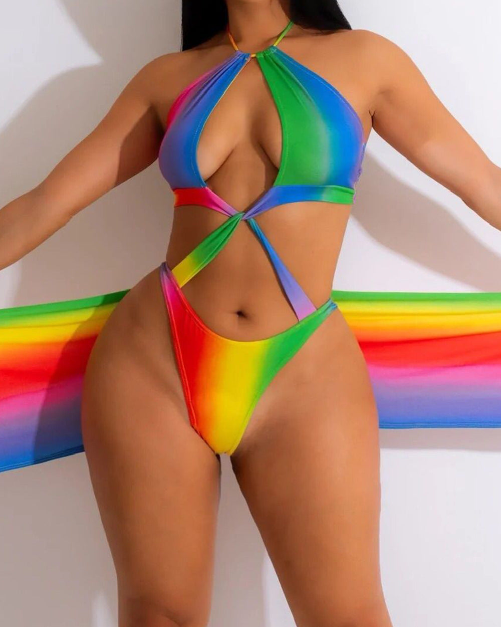 RainbowTwo Piece Swimsuit