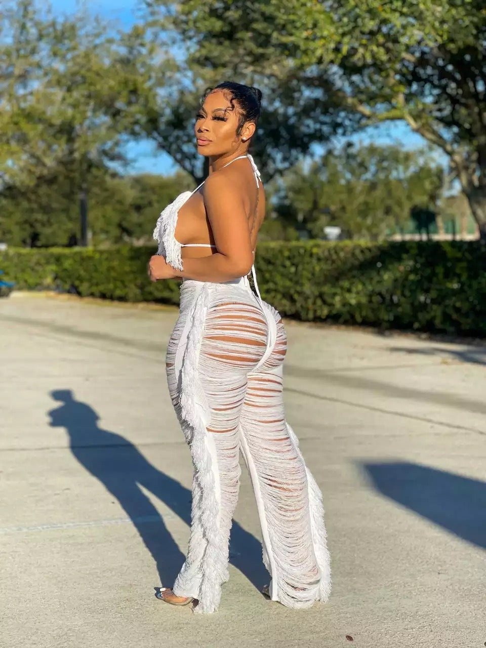 Gisele Fringe Two Piece Set