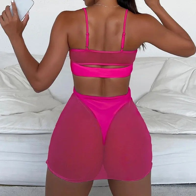 Abigail Three Piece Swimsuit