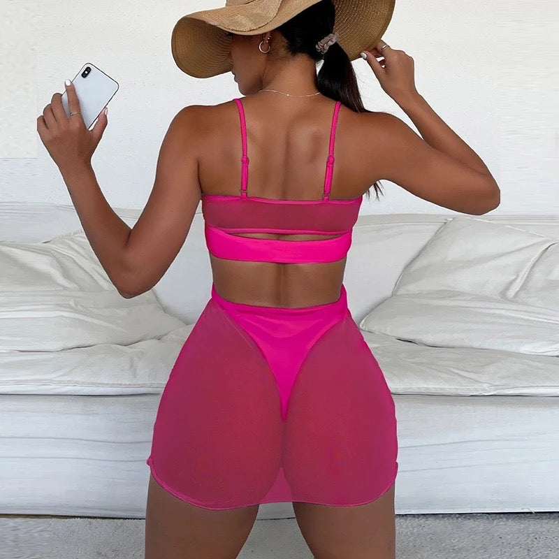 Abigail Three Piece Swimsuit