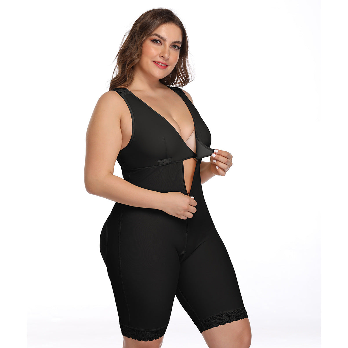 One-piece waist and butt tight shapewear