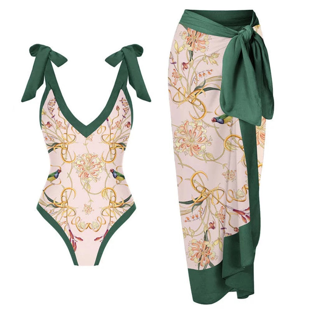 Alice Two Piece Swimsuit Green